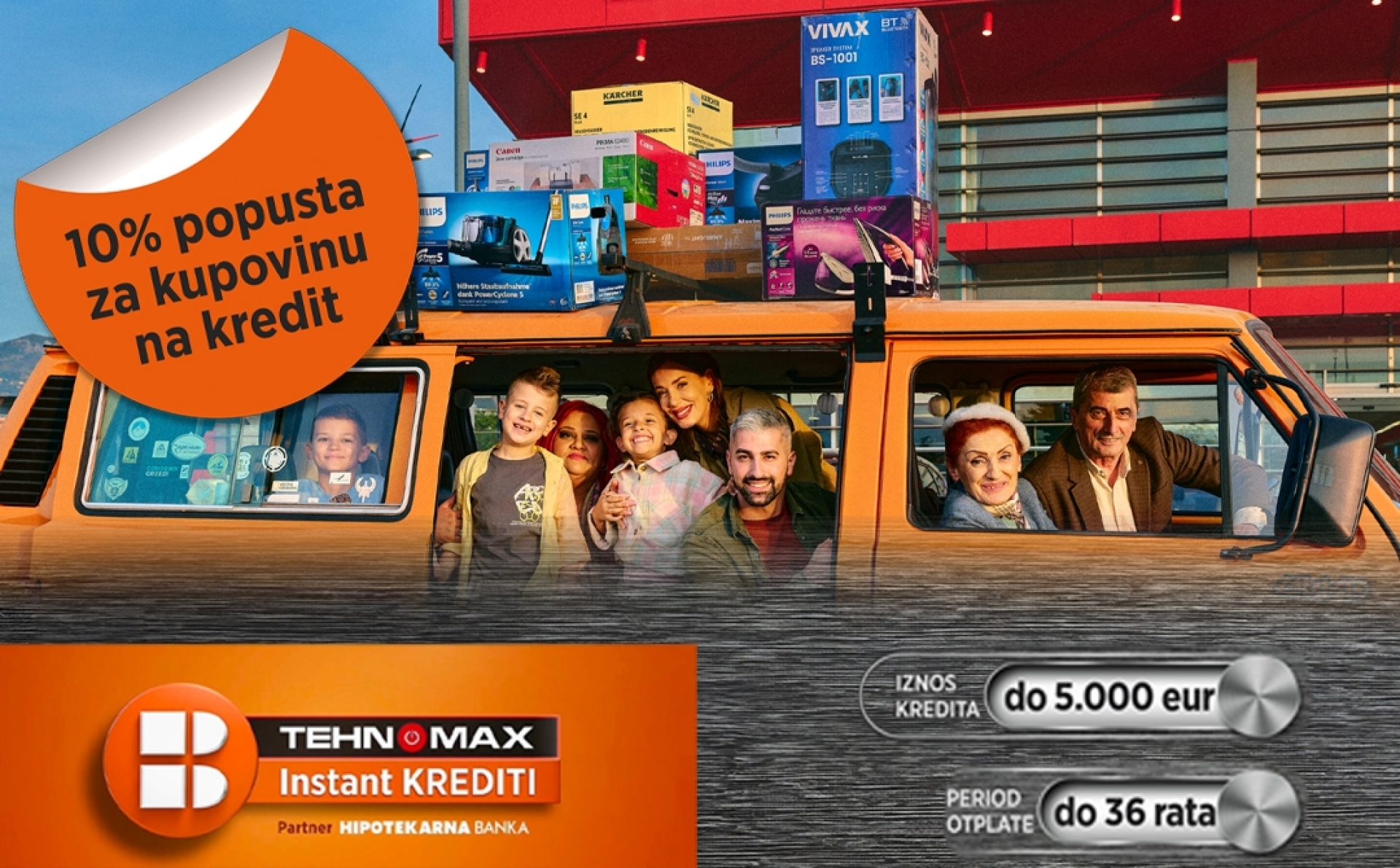 HB Tehnomax Instant krediti